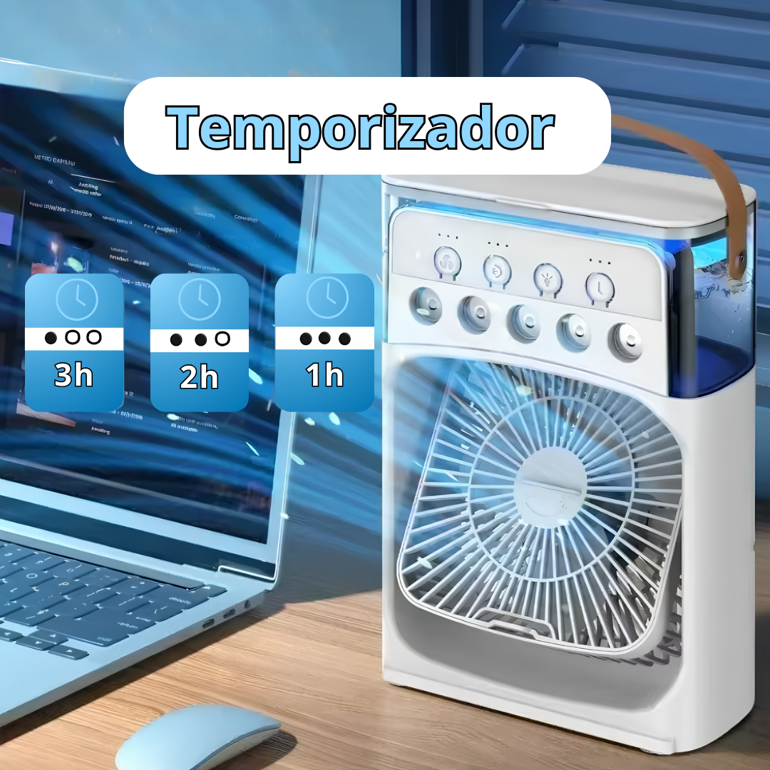 Ventilador portátil 3 en 1